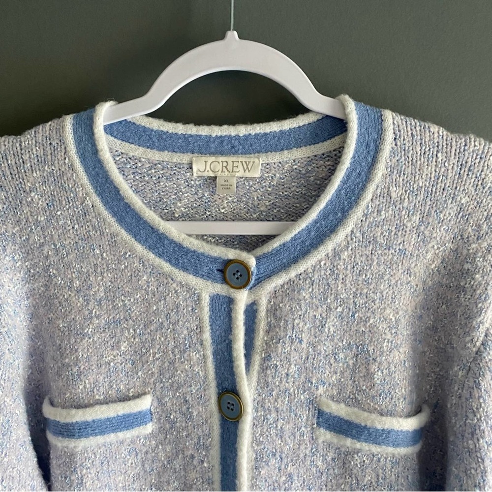 J. Crew Marled Sweater Lady Blazer Jacket - Brand New - XL - Picture 6 of 8